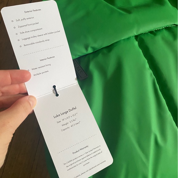 NWT Calpak Luka Duffel (Large) - Picture 3 of 5